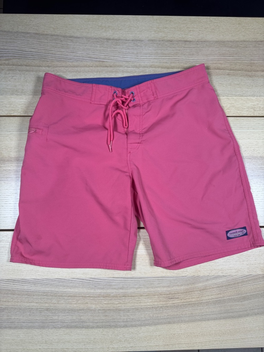Vineyard Vines  Pink Swim Shorts with Logo Patch
